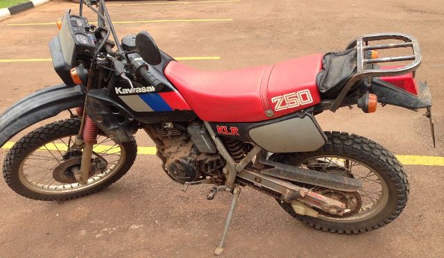 hire motorbike Kampala Entebbe airport motorcycle hire