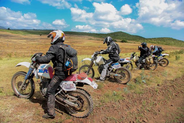 Motorbike rental Tanzania